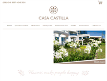Tablet Screenshot of casacastilla.com.uy